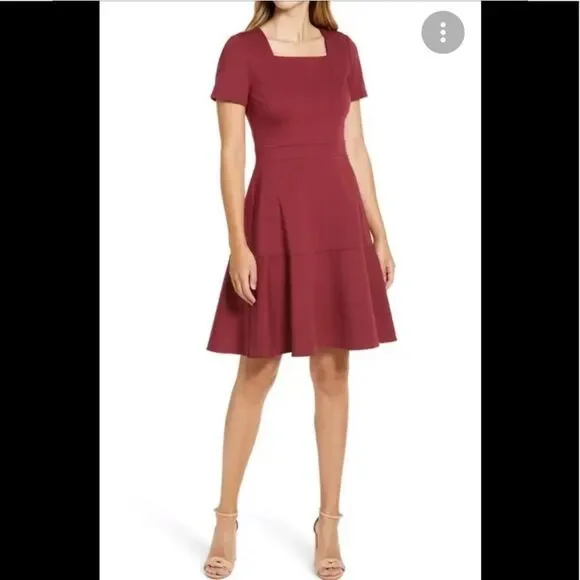 slim fit dress slacks ROSIE Fit and Flare Mini Dress